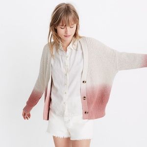 Madewell ombre cardigan
